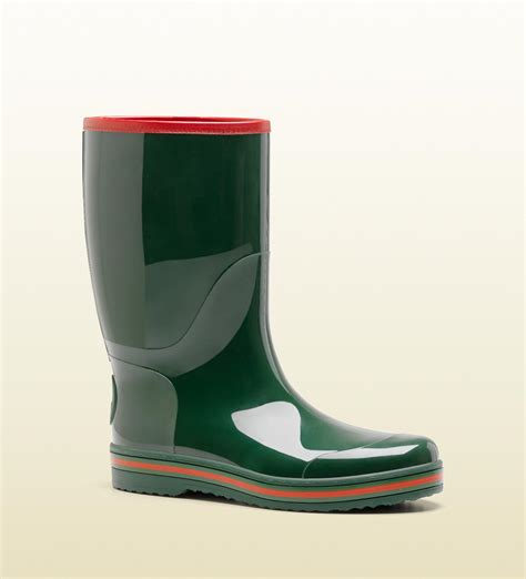 farfetch Gucci rain boots